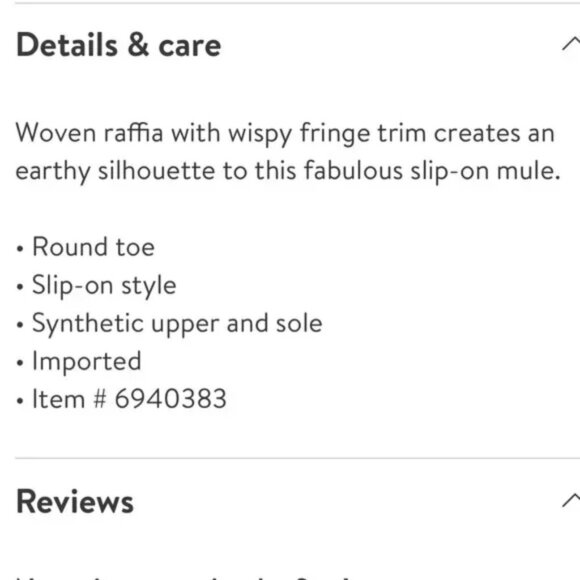 LINEA PAOLO Andine Black Woven Raffia Fringe Mules Slip On Slides Sandals sz 12 - Picture 7 of 8